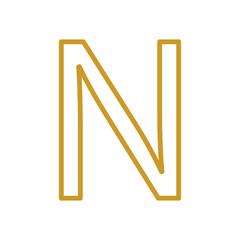 Greek Alphabet design vector illustration.