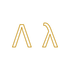 Greek Alphabet design vector illustration.