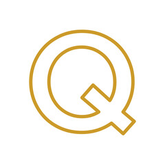 Alphabet symbol, ABC design vector illustration.