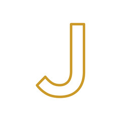 Alphabet symbol, ABC design vector illustration.