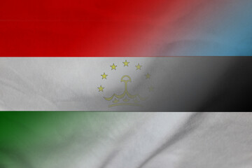 Tajikistan and Estonia government flag international negotiation EST TJK