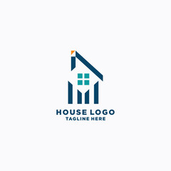 Creative homes logo icon design template flat vector
