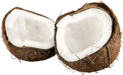 Individual coconut - obrazy, fototapety, plakaty