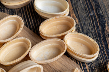 waffle empty cups for other food
