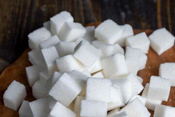 Refined white beet sugar, cubes