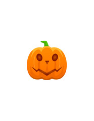 halloween pumpkin isolated