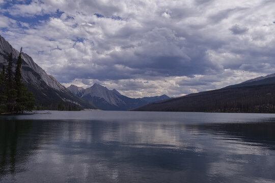 Medicine Lake on a Cloudy Summer Day © RiMa Photography