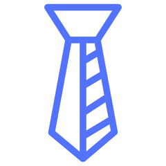 business elegant necktie tie line icon