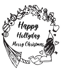 Happy holiday merry Christmas 