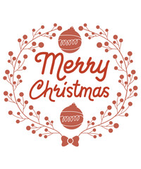 merry christmas lettering