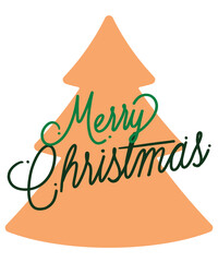 christmas card with cookies