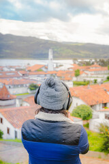 view of the village with nature