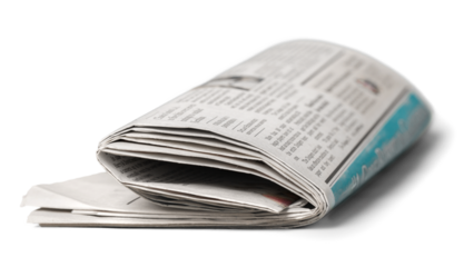 Rolled Newspaper