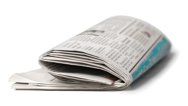 Rolled Newspaper