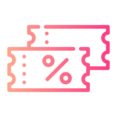 coupun gradient icon