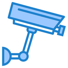 Cctv blue style icon