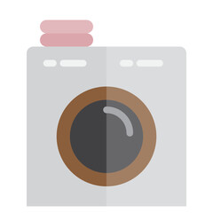Laundry flat style icon