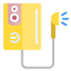 Water heater flat style icon