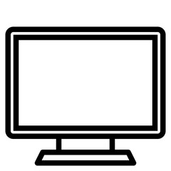 Telavision outline style icon