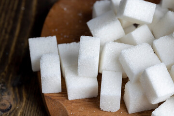 Refined white beet sugar, cubes