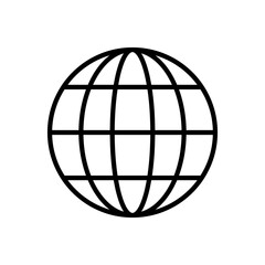 Globe icon vector design templates