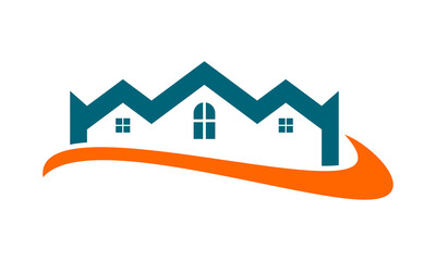 home property logo illustration