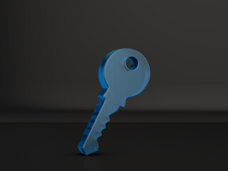 Glass key symbol