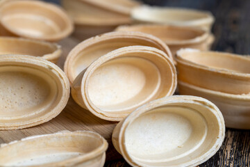 waffle empty cups for other food