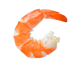 shrimps on transparent png