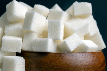 Refined white beet sugar, cubes