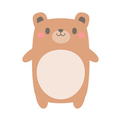 cute wild animal cartoon text frame for decorating schedule notebook