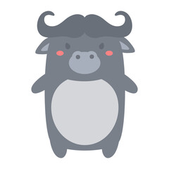 cute wild animal cartoon text frame for decorating schedule notebook