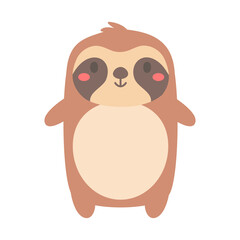 cute wild animal cartoon text frame for decorating schedule notebook