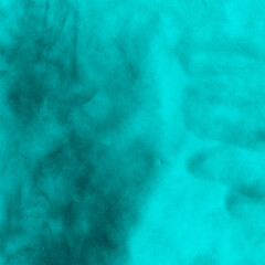 Abstract Turquoise Watercolor Background. Green Watercolor Texture. Abstract Watercolor Hand Painted Background. Old Blue Digital Paper. Vintage textured grunge background.