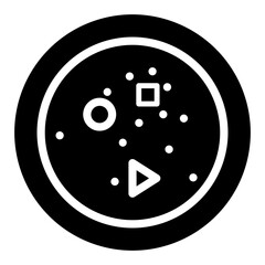 Naklejka premium pizza hut icon