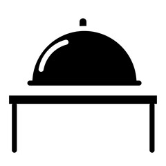 movable food cover icon