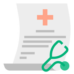 medical certificate icon