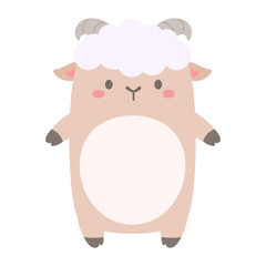 cute wild animal cartoon text frame for decorating schedule notebook