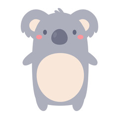 cute wild animal cartoon text frame for decorating schedule notebook