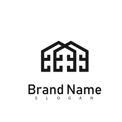 building logo real estate symbol design