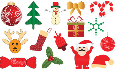 Christmas Elements Clipart
