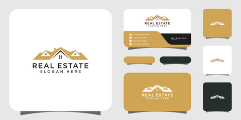 home Logo Design Template vector