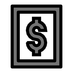 Dollar Vector Icon