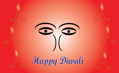 Happy Diwali festive Abstract design with vector eps.