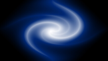 Whirlwind in the Clouds.Nebula is a starry space. Model of galaxy structure. The structure of our universe space. .abstract blue background with circles