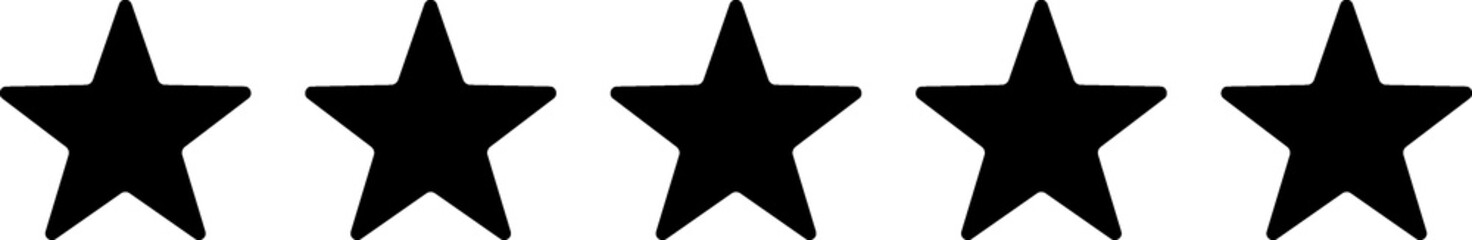 Rating Stars outline icon