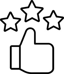 Like Award Thumbs up Recommend Icon