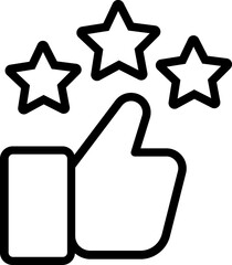 Like Award Thumbs up Recommend Icon