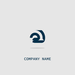 logo icon design animals elegant navy blue color simple illustration elephant eps 10