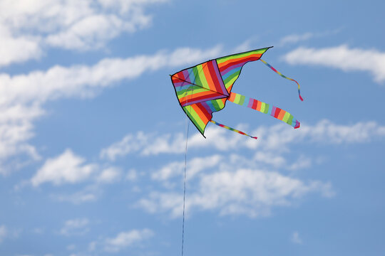 colorful kite with the multi colors